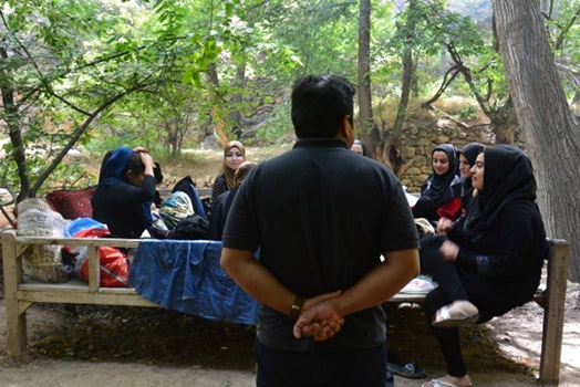 اردو جهت آمادگی روحی دانشجویان در بازه امتحانات توسط روانشناس